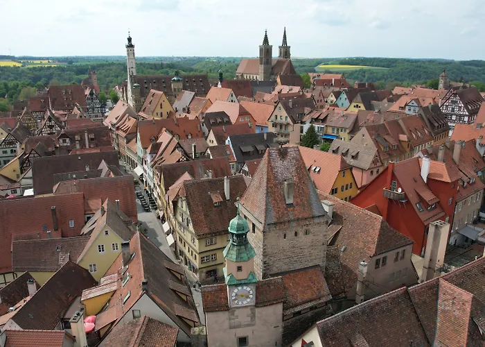 Otel Romantik Markusturm Rothenburg ob der Tauber