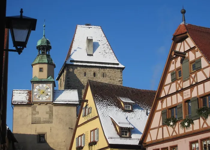 Romantik Markusturm Otel Rothenburg ob der Tauber